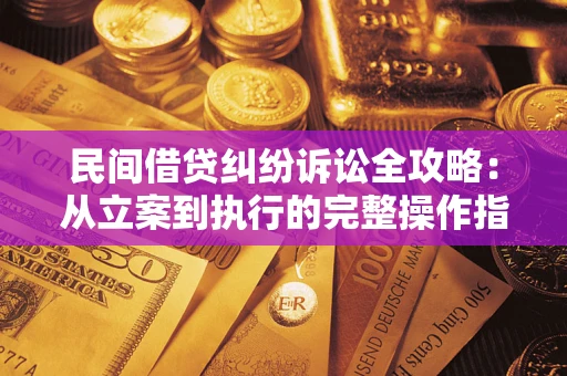 济南民间借贷纠纷诉讼全攻略：从立案到执行的完整操作指南