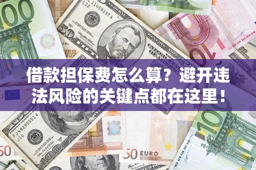 济南借款担保费怎么算？避开违法风险的关键点都在这里！