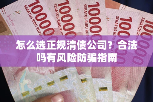 济南怎么选正规清债公司？合法吗有风险防骗指南