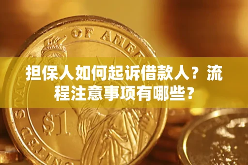 济南担保人如何起诉借款人？流程注意事项有哪些？